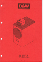 Bowers & Wilkins Matrix 801 S3-Service-manual-ADNA